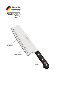 Solingen Burgvogel SERIE4000 17cm Kanallı Sebze Satırı #3