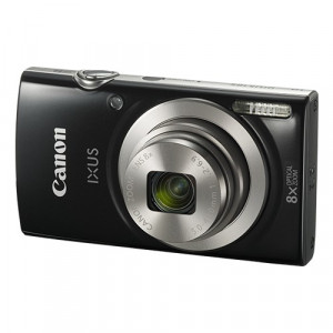 Canon Ixus 185 Bk Dijital Kompakt Fotoğraf Makinesi Siyah #1